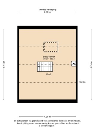 Floorplan - Griend 21, 4143 CE Leerdam